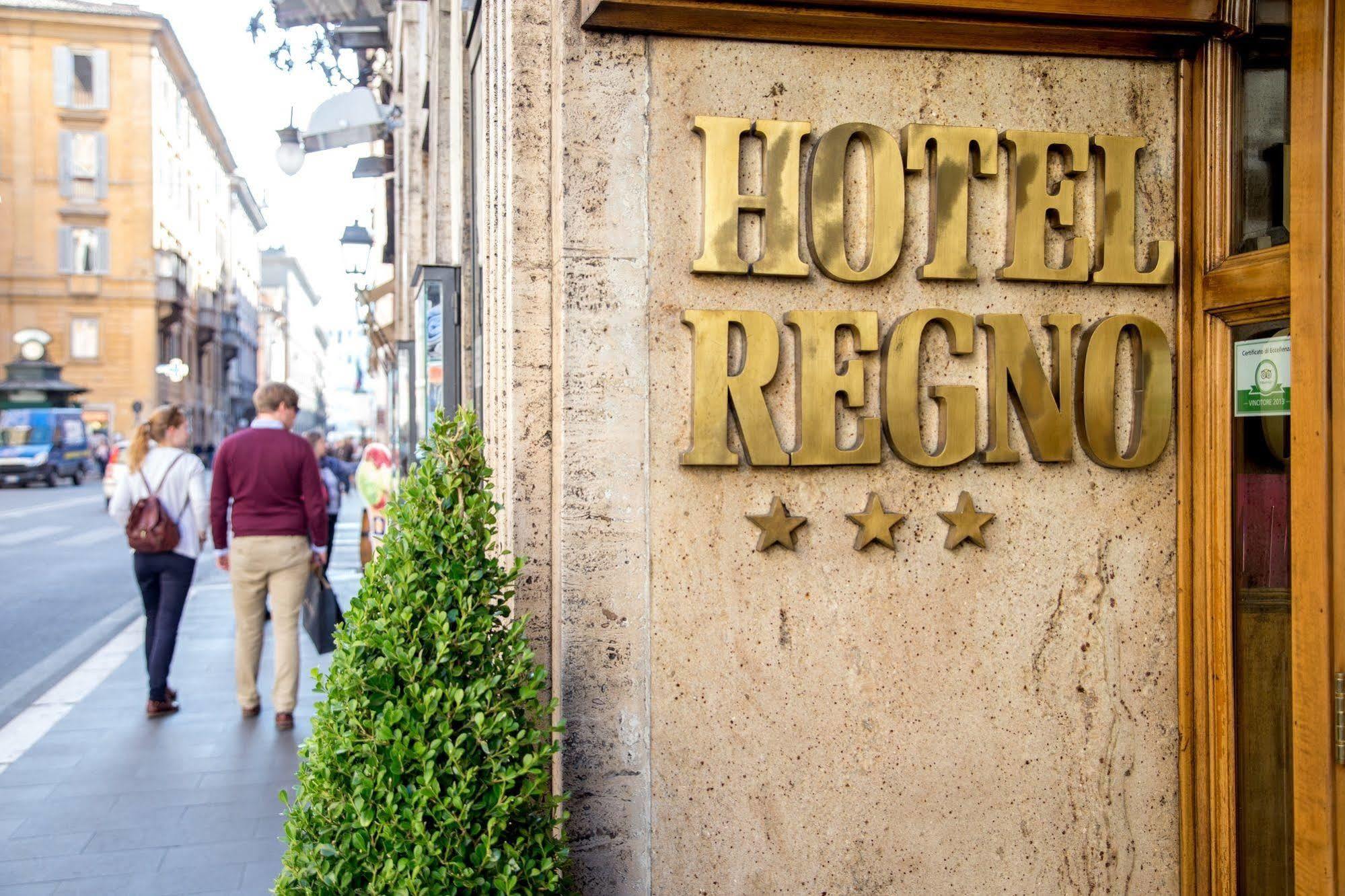 Hotel Regno Roma Esterno foto